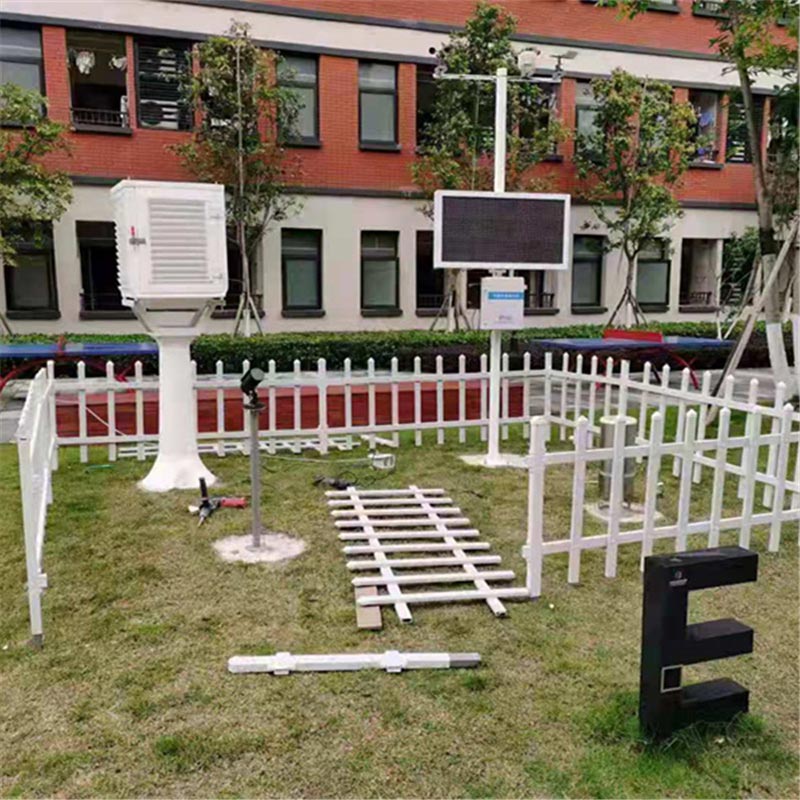 建校園全自動氣象站圖的啥?